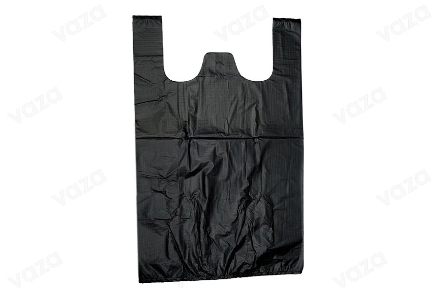 Σακούλα πλαστική 45x70 cm σε μαύρο χρώμα - 100 τμχ-εικόνα_προϊοντική