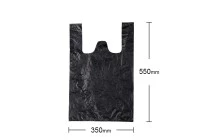 Plastiktüte 35x55 cm schwarz-100 Stücke