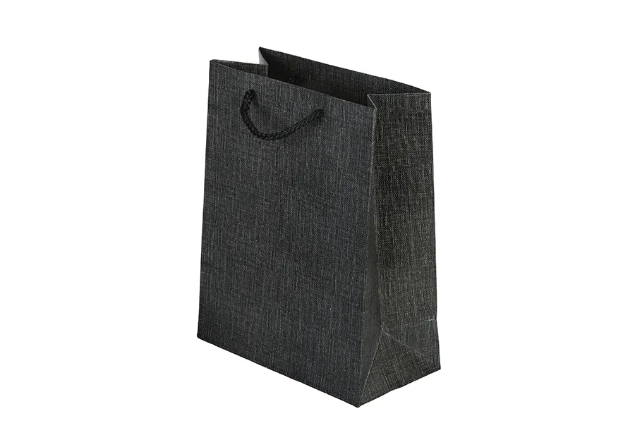 Paper gift bag with handle in many different colours in size 160x80x200 mm Paper gift bag with handle in many different colours in size 160x80x200 mm