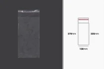 Σακουλάκια διαφανή με αυτοκόλλητο κλείσιμο 100x270 mm - 1000 τμχ Σακουλάκια διαφανή με αυτοκόλλητο κλείσιμο 100x270 mm - 1000 τμχ