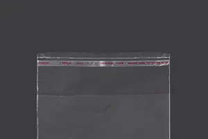 Bustine trasparenti con chiusura autoadesiva 130x370 mm  - 1000 pezzi-5