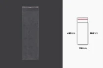 Σακουλάκια διαφανή με αυτοκόλλητο κλείσιμο 130x430 mm - 1000 τμχ Σακουλάκια διαφανή με αυτοκόλλητο κλείσιμο 130x430 mm - 1000 τμχ