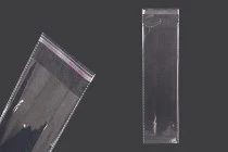 Transparente Beutel mit Selbstklebeverschluss 80x300mm - 1000 Stück