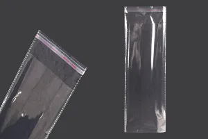 Sachets transparents avec fermeture auto-adhésive 100 x 300 mm - 1000 pcs-1