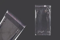 Transparente Beutel mit Selbstklebeverschluss 130x250mm - 1000 Stück