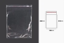 Sachets transparents avec fermeture auto-adhésive 190 x 250 mm - 1000 pcs Sachets transparents avec fermeture auto-adhésive 190 x 250 mm - 1000 pcs