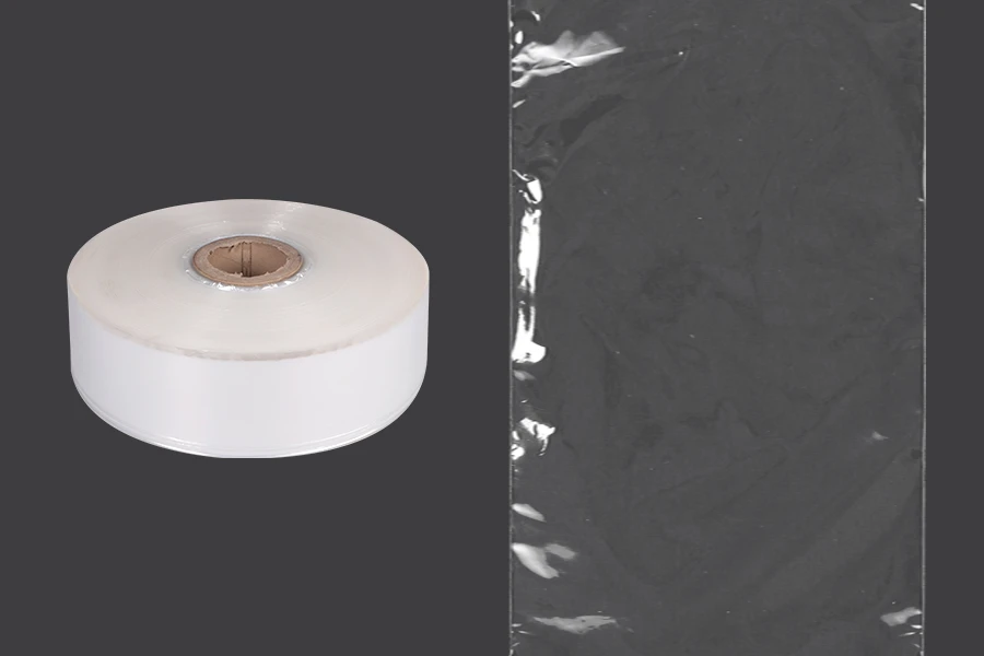 Σακουλάκια - φιλμ συρρίκνωσης (POF shrink) - πλάτος 250 mm, ρολό 2000 μέτρων