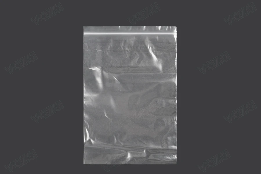 Transparent zip lock plastic bags in size 150x220 mm - 100 pcs Transparent zip lock plastic bags in size 150x220 mm - 100 pcs-image_product