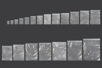 Σακουλάκια με κλείσιμο zip 150x220 mm διαφανή πλαστικά - 100 τμχ Σακουλάκια με κλείσιμο zip 150x220 mm διαφανή πλαστικά - 100 τμχ