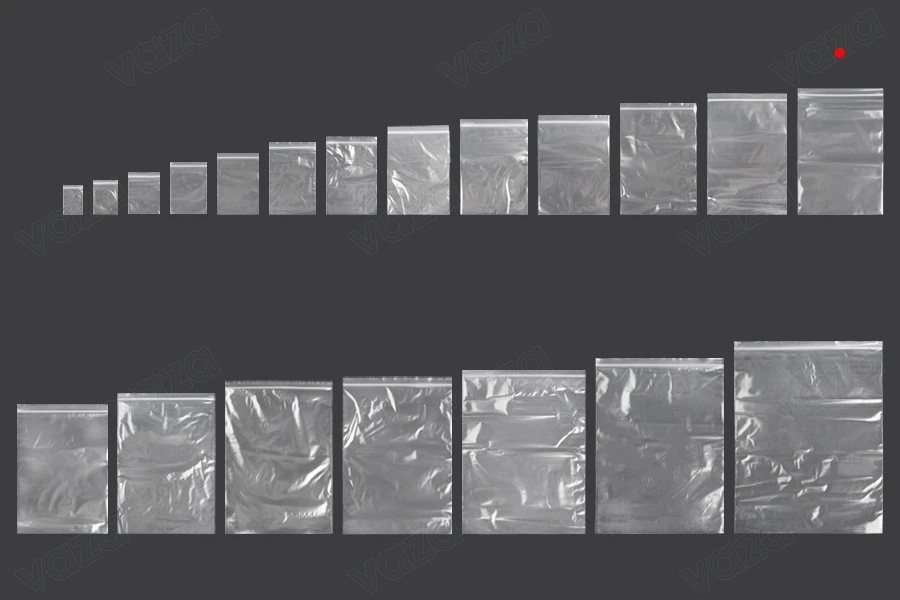 Σακουλάκια με κλείσιμο zip 170x250 mm διαφανή πλαστικά - 100 τμχ-εικόνα_σύνθεση