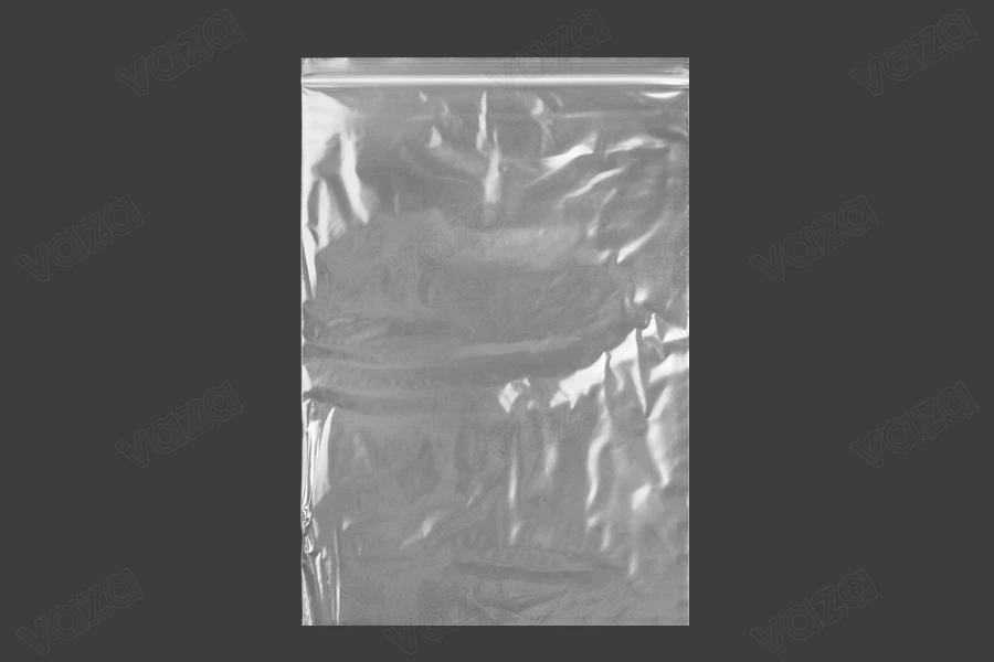 Bustine di plastica con chiusura a zip  220x320 mm trasparenti – 100 pz-immagine_prodotto