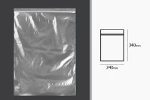 Sachets en plastique avec fermeture éclair 240 x 340 mm - 100 pcs Sachets en plastique avec fermeture éclair 240 x 340 mm - 100 pcs