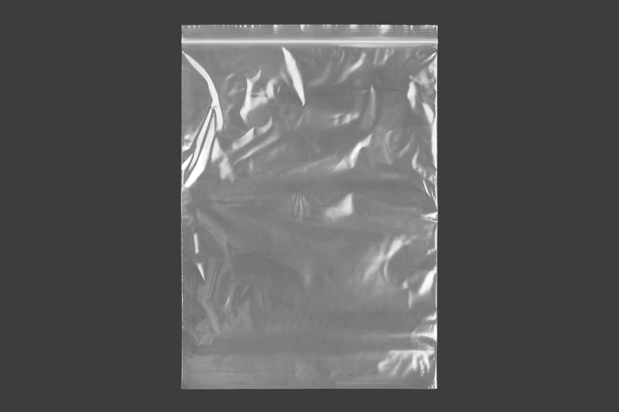 Bustine di plastica con chiusura a zip  250x355 mm trasparenti – 100 pz
