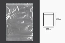 Bustine di plastica con chiusura a zip  250x355 mm trasparenti – 100 pz