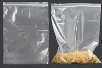 Σακουλάκια με κλείσιμο zip 300x400 mm διαφανή πλαστικά - 100 τμχ