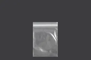 Transparent zip lock plastic bags in size 50x70 mm - 500 pcs-1