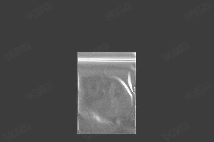 Σακουλάκια με κλείσιμο zip 50x70 mm διαφανή πλαστικά - 500 τμχ-εικόνα_προϊοντική