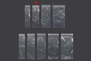 Bags with zip closure 80x250 mm transparent plastic - 100 pcs-5