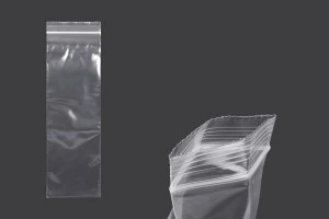 Bags with zip closure 80x250 mm transparent plastic - 100 pcs-1