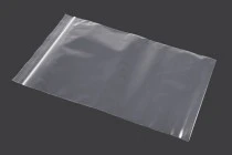Taschen mit Reißverschluss 140x250 mm transparenter Kunststoff - 100 Stk
