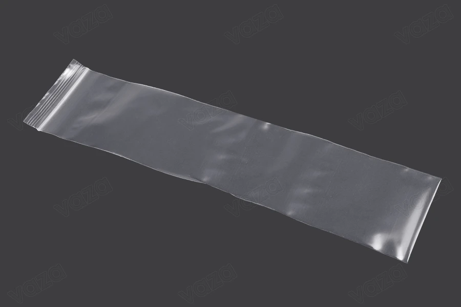 Σακουλάκια με κλείσιμο zip 70x300 mm διαφανή πλαστικά - 100 τμχ-εικόνα_σύνθεση