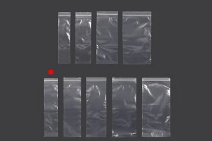 Σακουλάκια με κλείσιμο zip 70x300 mm διαφανή πλαστικά - 100 τμχ-6