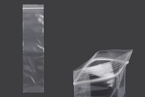 Σακουλάκια με κλείσιμο zip 70x300 mm διαφανή πλαστικά - 100 τμχ-1