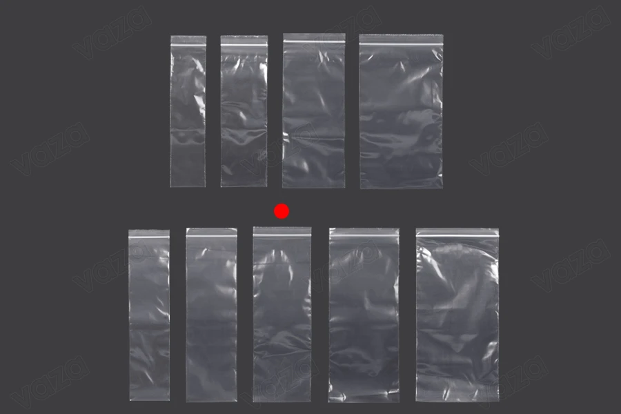 Σακουλάκια με κλείσιμο zip 100x300 mm διαφανή πλαστικά - 100 τμχ Σακουλάκια με κλείσιμο zip 100x300 mm διαφανή πλαστικά - 100 τμχ-εικόνα_σύνθεση