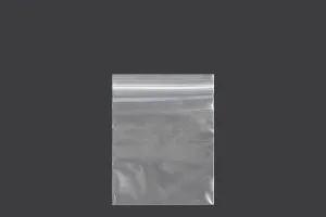 Transparent zip lock plastic bags in size 60x80 mm - 500 pcs-1