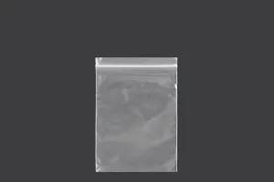 Transparent zip lock plastic bags in size 70x100 mm - 500 pcs-1