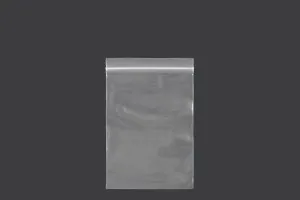 Transparent zip lock plastic bags in size 80x120 mm - 500 pcs-1