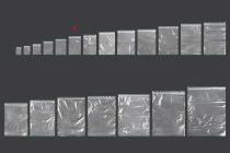 Σακουλάκια με κλείσιμο zip 90x130 mm διαφανή πλαστικά - 500 τμχ Σακουλάκια με κλείσιμο zip 90x130 mm διαφανή πλαστικά - 500 τμχ