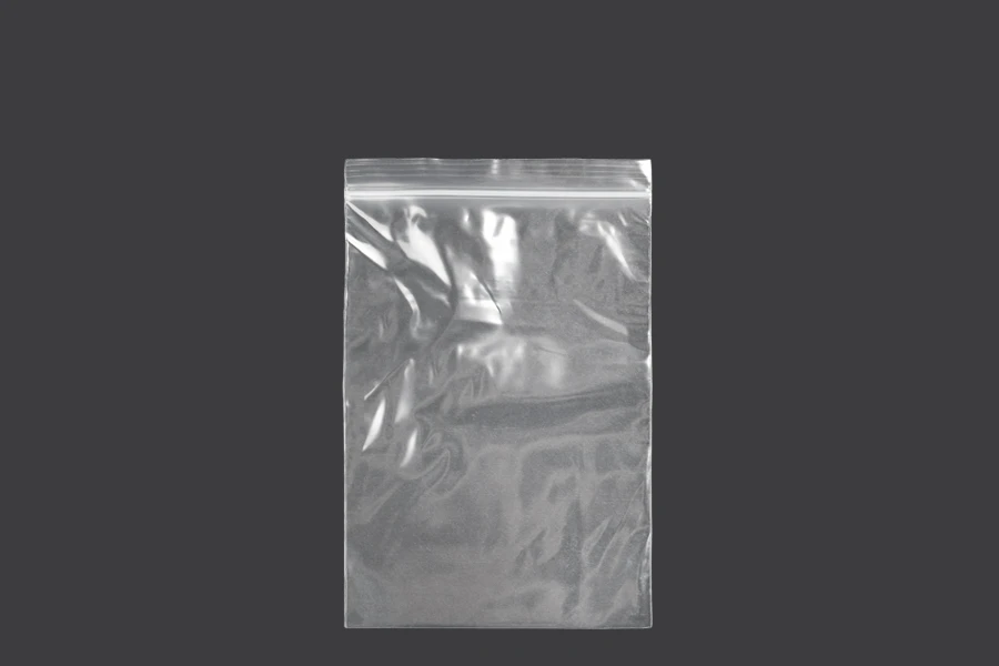 Σακουλάκια με κλείσιμο zip 100x150 mm διαφανή πλαστικά - 100 τμχ