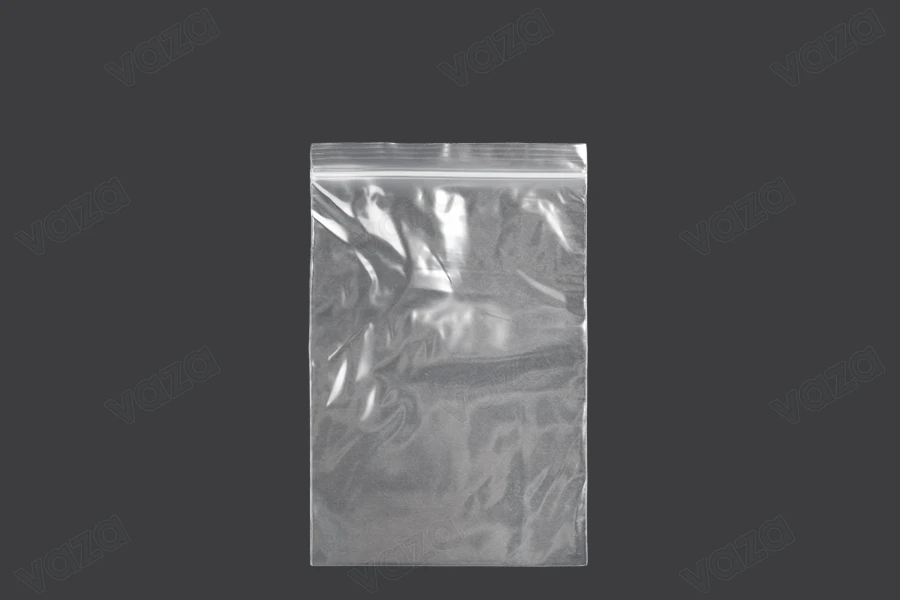 Σακουλάκια με κλείσιμο zip 100x150 mm διαφανή πλαστικά - 100 τμχ-εικόνα_προϊοντική