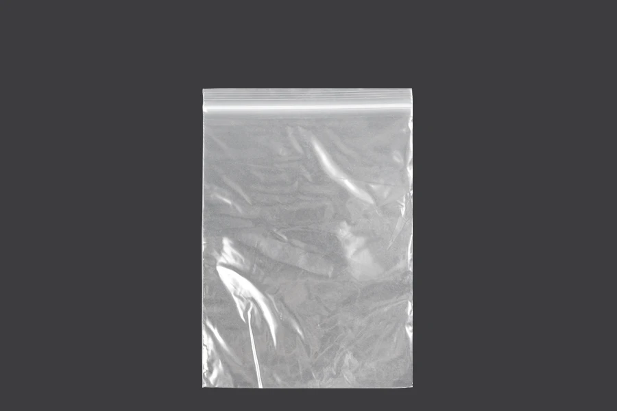Σακουλάκια με κλείσιμο zip 120x170 mm διαφανή πλαστικά - 100 τμχ