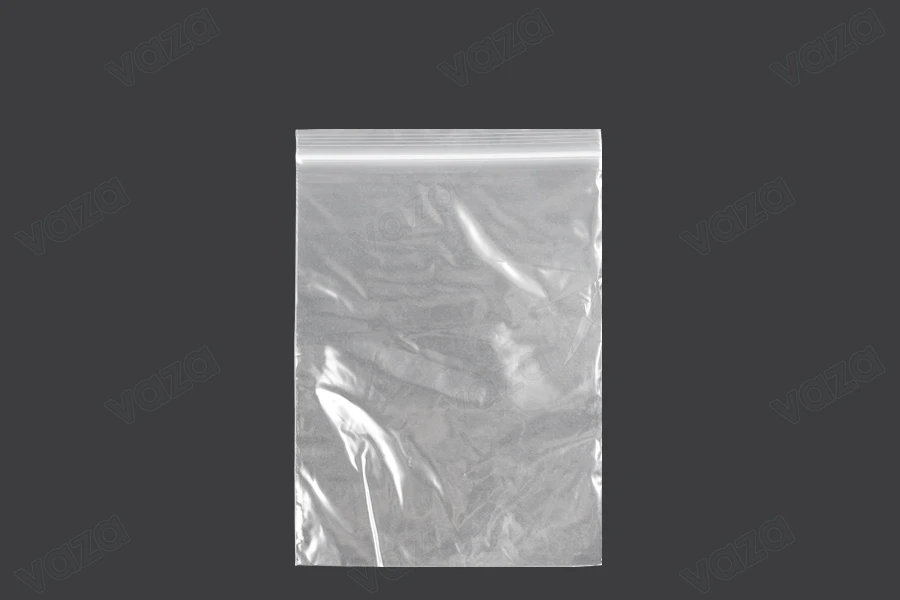Qese me mbyllje zip 120x170 mm plastike transparente - 100 copë   -imazh_produkt