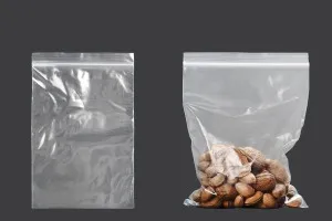 Transparent zip lock plastic bags in size 120x170  mm - 100 pcs-5