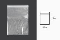 Σακουλάκια με κλείσιμο zip 130x190 mm διαφανή πλαστικά - 100 τμχ Σακουλάκια με κλείσιμο zip 130x190 mm διαφανή πλαστικά - 100 τμχ