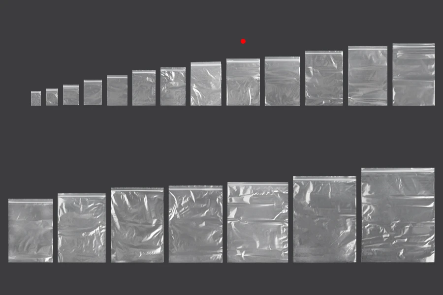 Σακουλάκια με κλείσιμο zip 130x190 mm διαφανή πλαστικά - 100 τμχ Σακουλάκια με κλείσιμο zip 130x190 mm διαφανή πλαστικά - 100 τμχ