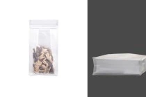 Σακουλάκια τύπου Doy Pack διάφανα με κλείσιμο "zip" και δυνατότητα σφράγισης με θερμοκόλληση 100x55x200 mm - 50 τμχ