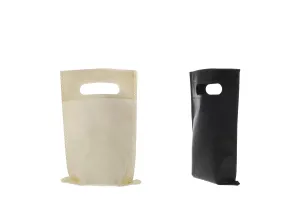 Τσάντες οικολογικές, non woven ανακυκλώσιμες με χειρολαβή 150x220 mm - 50 τμχ-5