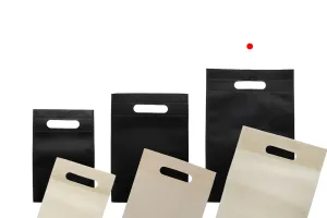Τσάντες οικολογικές, non woven ανακυκλώσιμες με χειρολαβή 220x320 mm - 50 τμχ-6