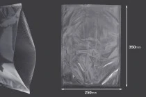 Σακούλες vacuum (κενού αέρος) 250x350 mm για συντήρηση - συσκευασία τροφίμων και άλλων προϊόντων - 100 τμχ