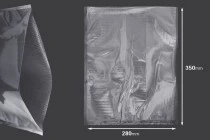 Σακούλες vacuum (κενού αέρος) 280x350 mm για συντήρηση - συσκευασία τροφίμων και άλλων προϊόντων - 100 τμχ