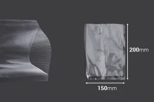 Vakuumbeutel für Lebensmittel 150x200 mm - 100 Stücke-2