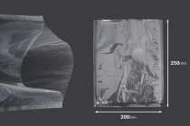 Σακούλες vacuum (κενού αέρος) 200x250 mm για συντήρηση - συσκευασία τροφίμων και άλλων προϊόντων - 100 τμχ