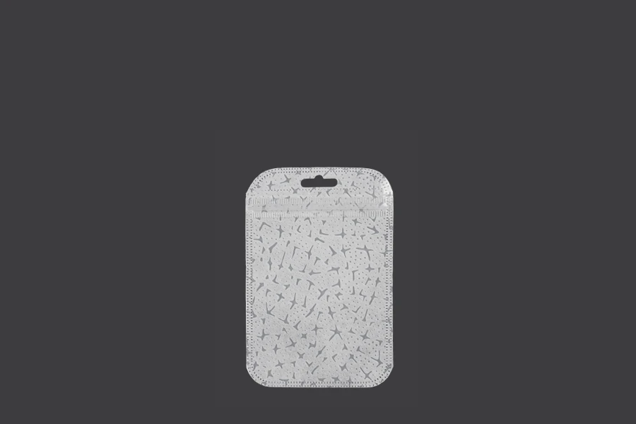 Beutel non woven 83x130 mm mit Druckveschluss und Euroloch -50 Stücke