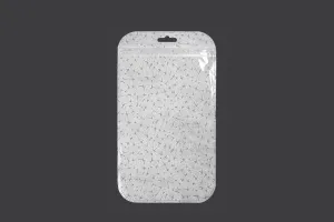 Zip lock bags with Eurohole, non-woven back side and transparent front side in size 130x230 mm - 50 pcs-1