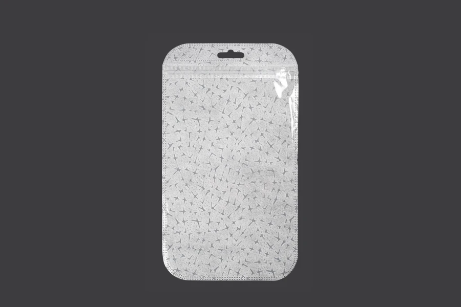 Sachets avec fermeture éclair 130 x 230 mm, dos non tissé, face transparente et eurohole - 50 pcs Sachets avec fermeture éclair 130 x 230 mm, dos non tissé, face transparente et eurohole - 50 pcs