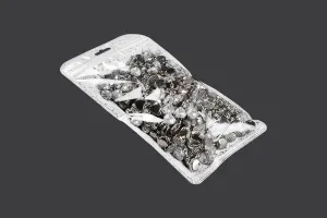 Zip lock bags with Eurohole, non-woven back side and transparent front side in size 130x230 mm - 50 pcs-3